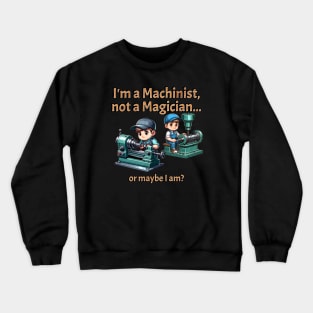 Machinists, not Magicians Crewneck Sweatshirt